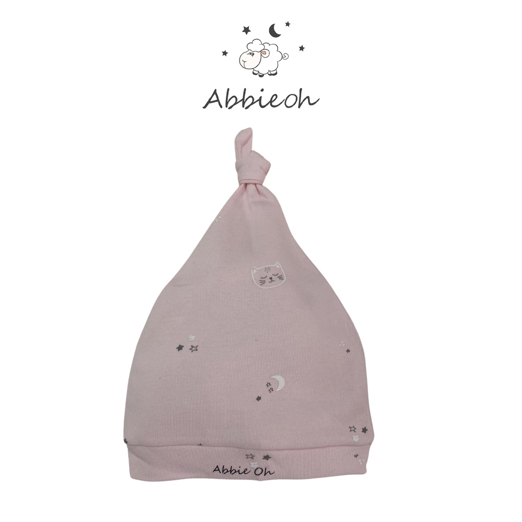 Mũ mỏng cho bé sơ sinh ABBIEOH chất liệu cotton MU002