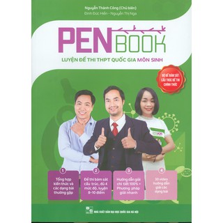 Sách - pen book luyện đề thi thpt quốc gia môn sinh