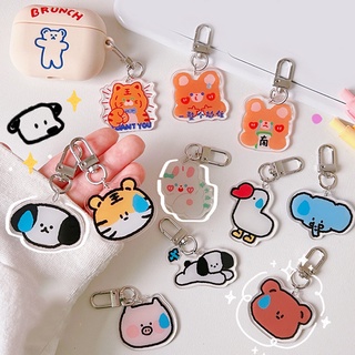 Móc khóa hình gấu bông mini dễ thương