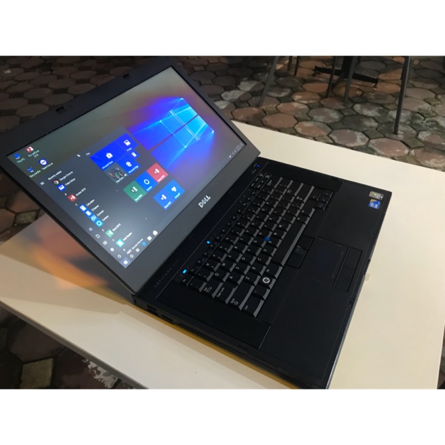 Laptop cũ E6510, core i5 M520, ram 4G, ssd 128