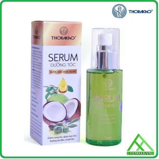 THORAKAO SERUM DƯỠNG TÓC 75ML - (TINH DẦU DỪA, BƯỞI, OLIVE)