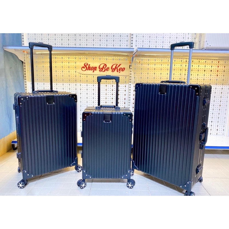 Vali khoá sập khung nhôm Size24 + cốp