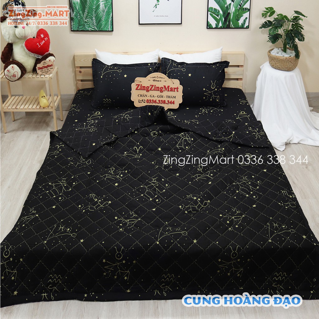 (Xả Hàng) Chăn Hè Cờ Mỹ Poly cotton Chất vải mềm (Được chọn mẫu) (còn 30 chiếc)