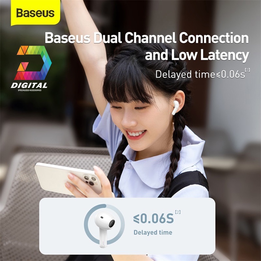 Tai Nghe Bluetooth Baseus Bowie E3 True Wireless Chính Hãng