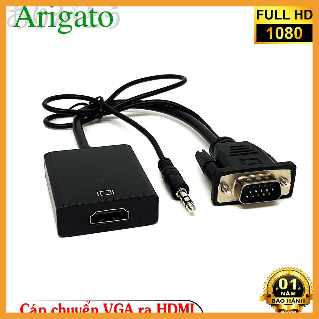 Cáp chuyển đổi từ VGA sang HDMI có âm thanh-VGA TO HDMI có âm thanh Hình Ảnh Chất Lượng -Asuna
