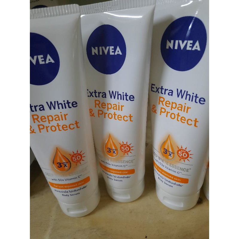 serum nivea dưỡng trắng da chống nắng 180ml