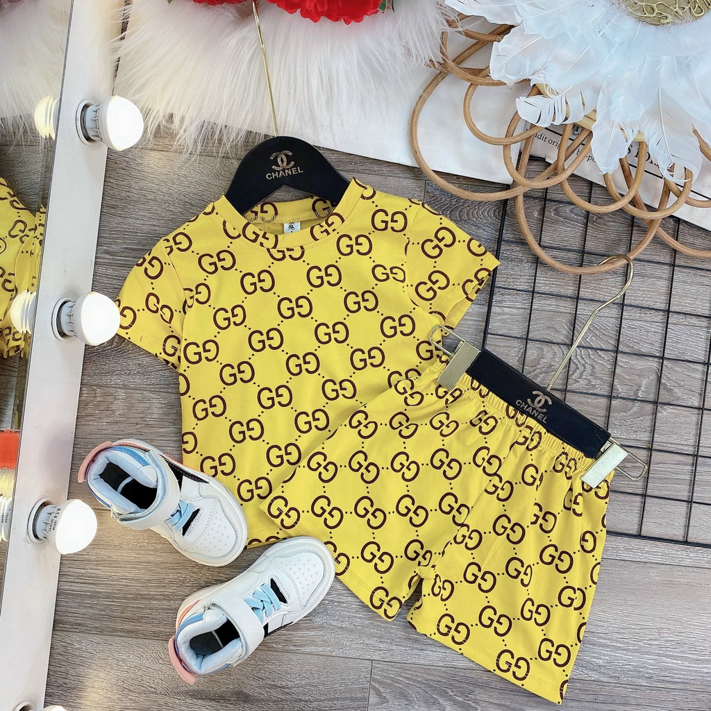 Bộ Hè Cho Bé Cotton 💥Quần Áo Trẻ Em💥Bộ quần áo trẻ em bé trai bé gái