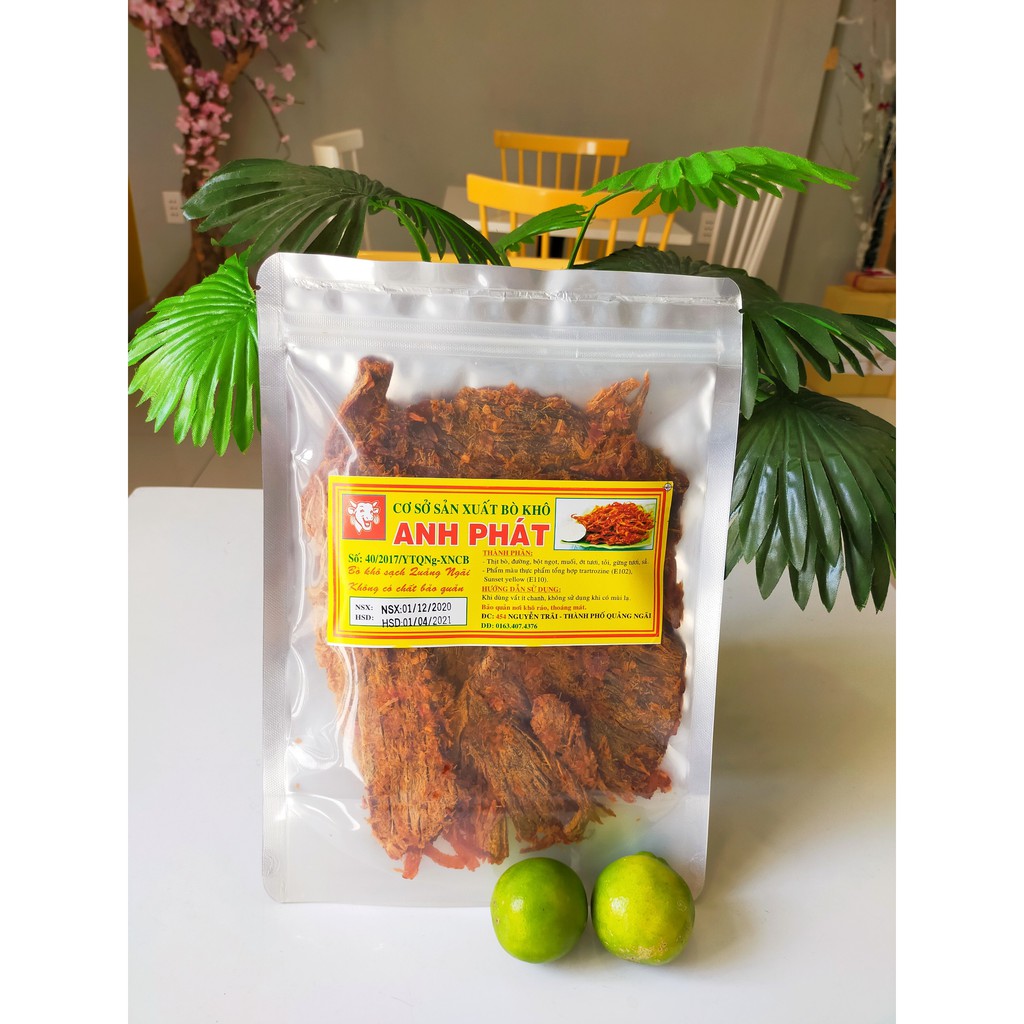 THỊT BÒ KHÔ ANH PHÁT 200GRAM - 500GRAM