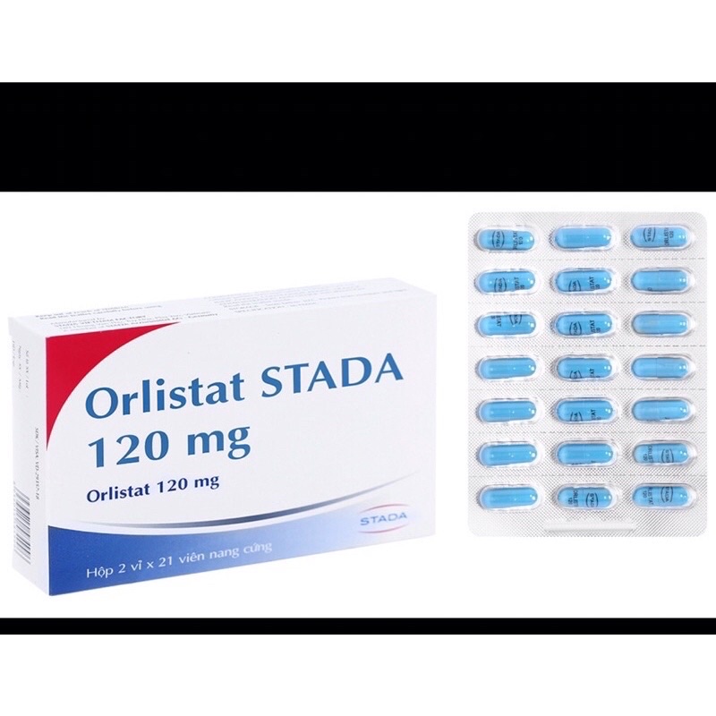 Giảm cân Odistad_ 120 (orlistat_orlistad stada) giảm béo, thải mỡ an toàn