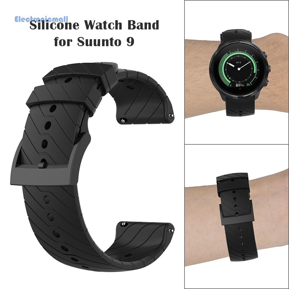 Dây Đeo Silicon Cao Cấp Cho Đồng Hồ Suunto 9 / 9