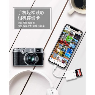 Đầu đọc thẻ nhớ OTG cho Iphone, Ipad (SD, microSD)