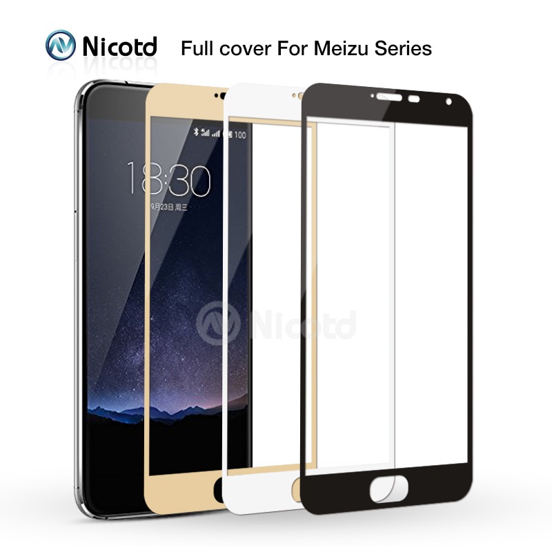 Kính Cường Lực Toàn Màn Hình Cho Meizu M3 M3s M3 mini M5s M6 M6s M5 M6 Note