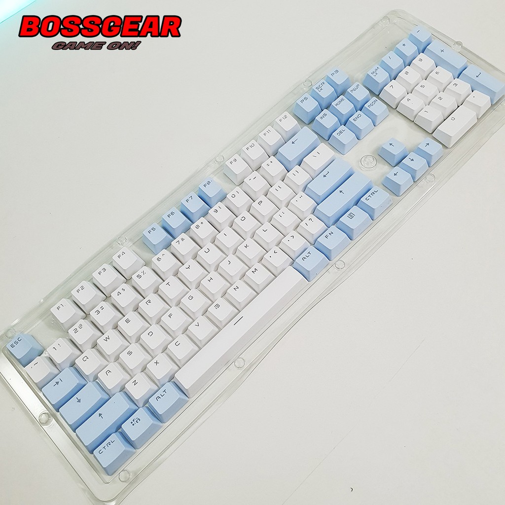 Bộ Keycap PBT 104 Phím Double Shot Xuyên LED ( OEM Profile, Ansi layout )