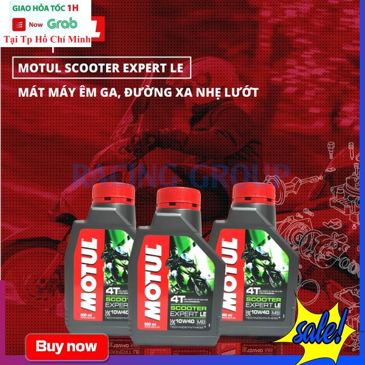 Nhớt Chính Hãng Motul Xe Tay Ga Scooter Expert Le 10W40 (800ml)