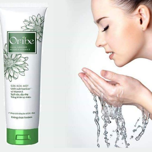 Sữa Rửa Mặt Oribe Facial Cleanser Bluedes &amp; Vitamin E - Hỗ trợ giúp rửa sạch sâu, loại bỏ các tế bào chết