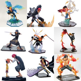 Mô hình One Piece Luffy Zoro Sanji Ace và các nhân vật tùy chọn mẫu