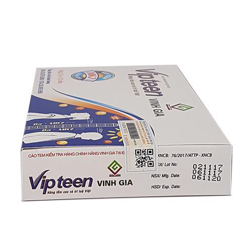 [CHÍNH HÃNG ] Vipteen-  tăng chiều cao cho trẻ từ 10 tuổi- Hộp 20 viên