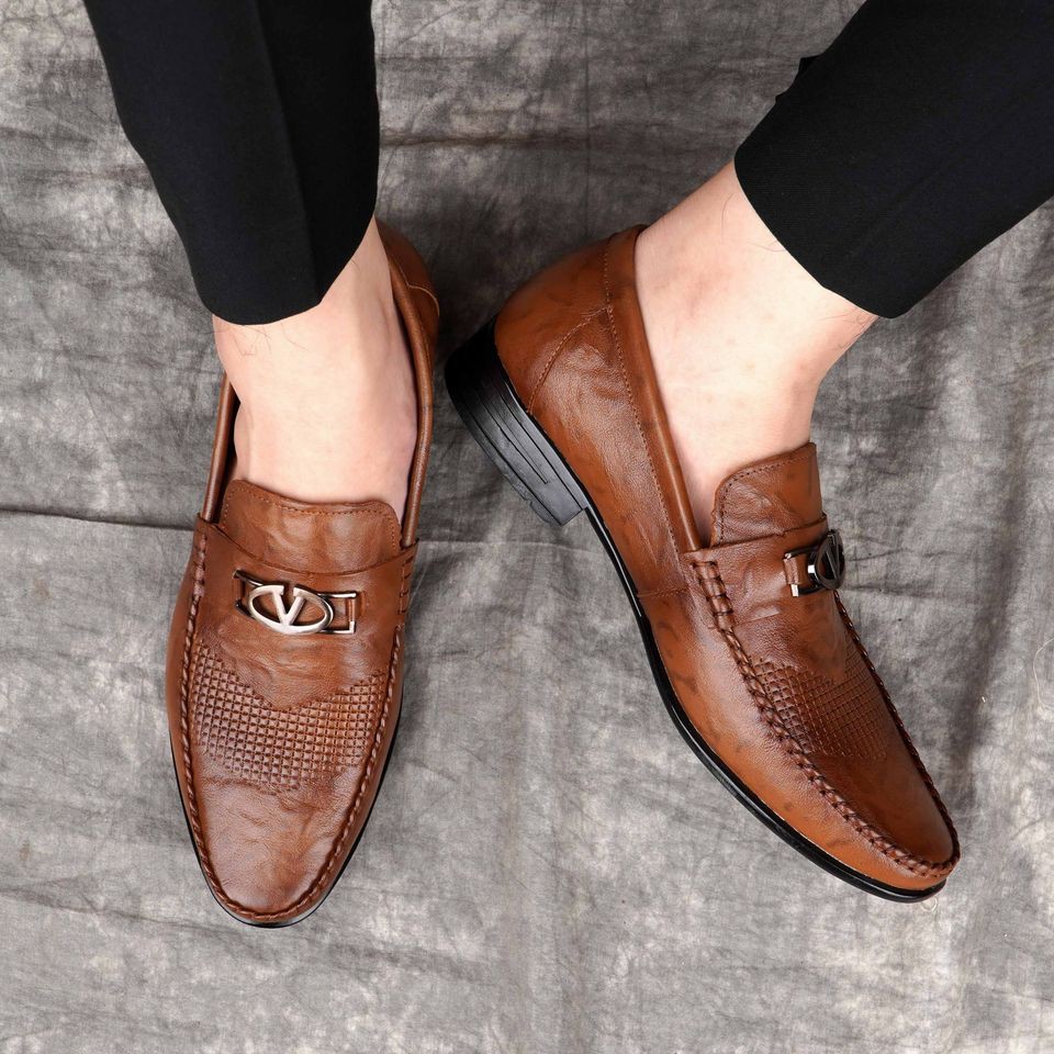 Giày Nam Công sở da bò thật ISHOESVN IS309