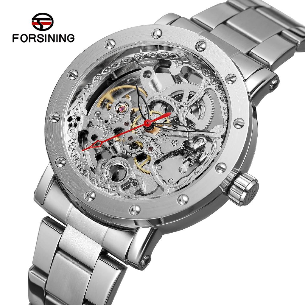 Đồng Hồ Cơ Tự Động Bằng Thép Không Gỉ 8159 Cho Nam