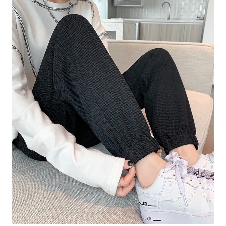Quần jogger nữ MIA 1992 - quần jogger cao cấp vải len đan hàng Quảng Châu loại 1, chất mềm dày dặn cực ấm 2022