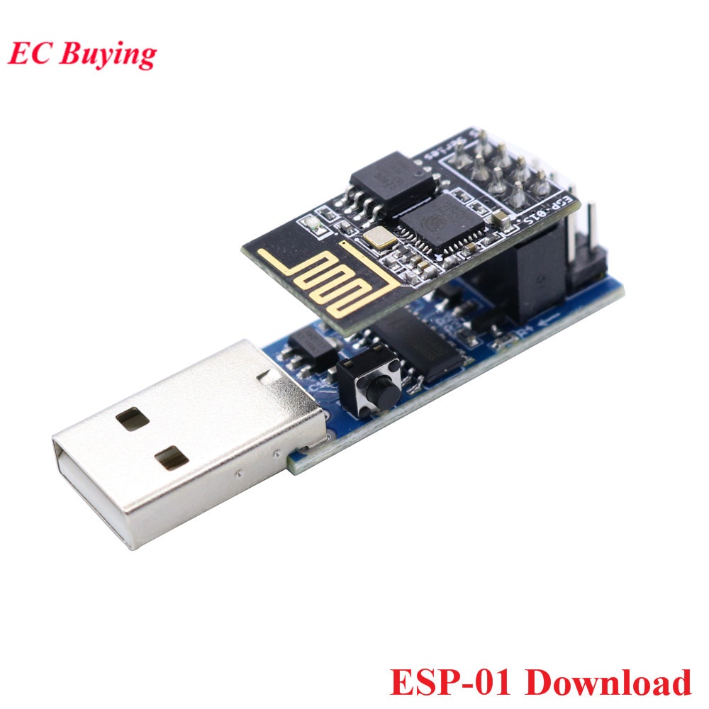ESP-01 ESP-01S USB to ESP8266 CH340C ESP01 Prog Wifi Download Downloader Adapter Board Wireless Module For Arduino IDE Debugger