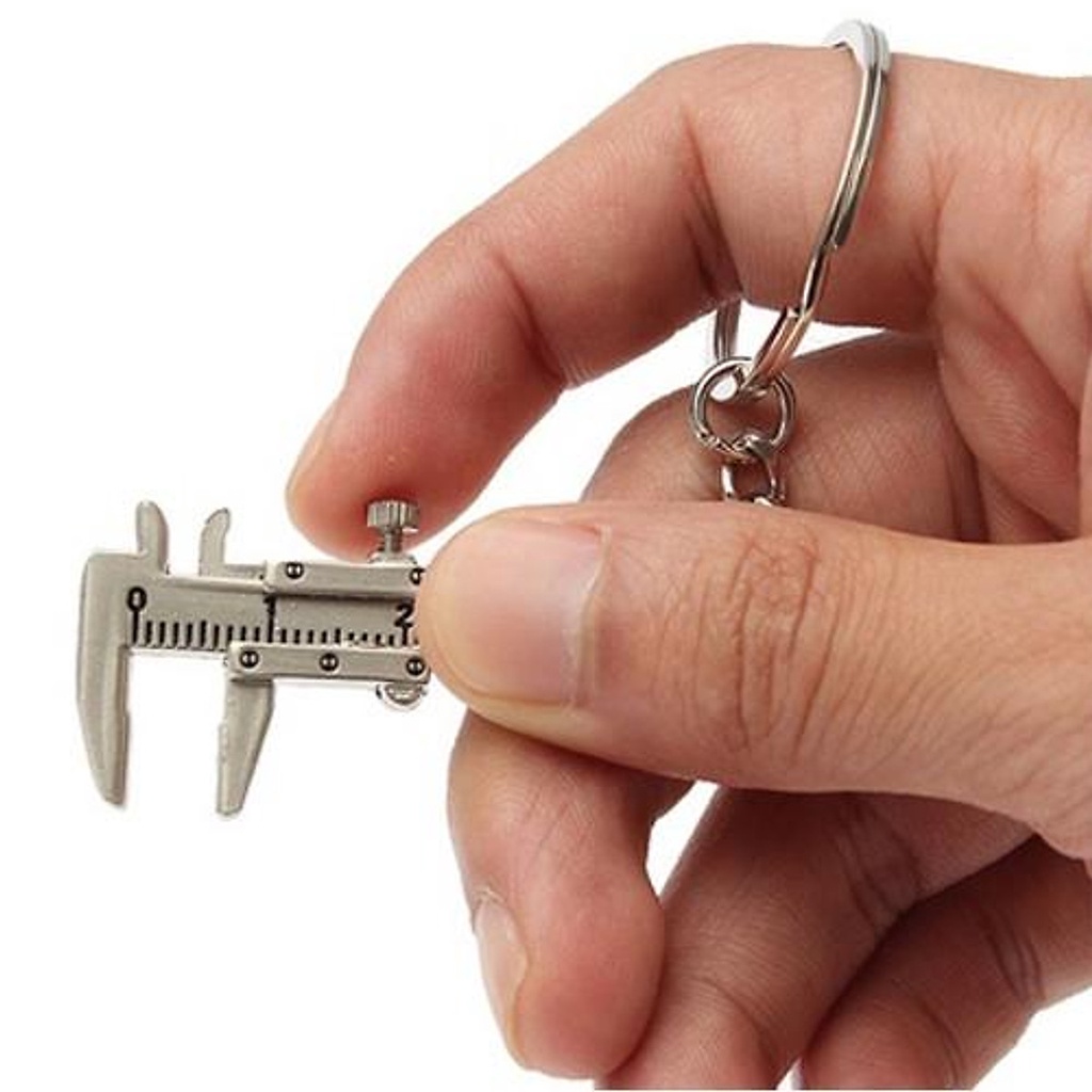 Thước kẹp mini tiện dụng, có kèm móc khóa