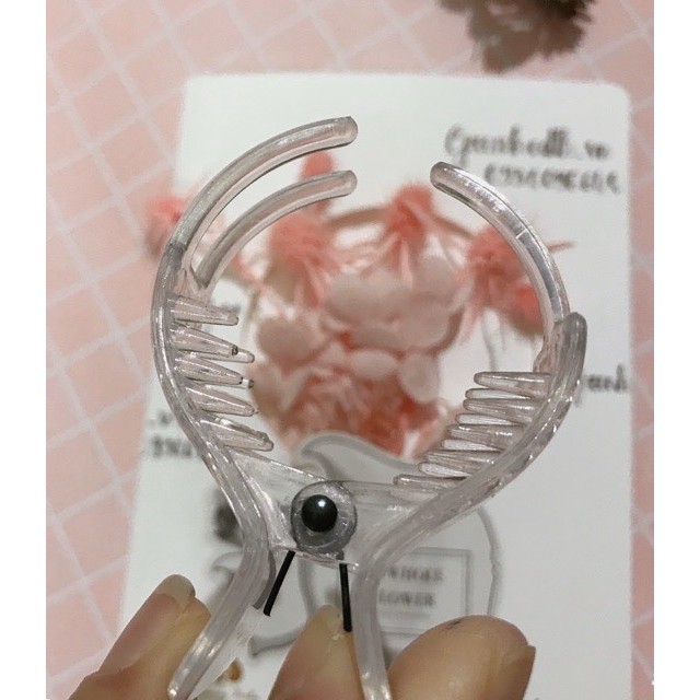 Kẹp Càng Cua 3 Răng, 5 Răng Trong Suốt