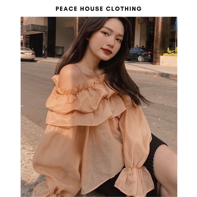 Áo ngang vai Peace House Clothing