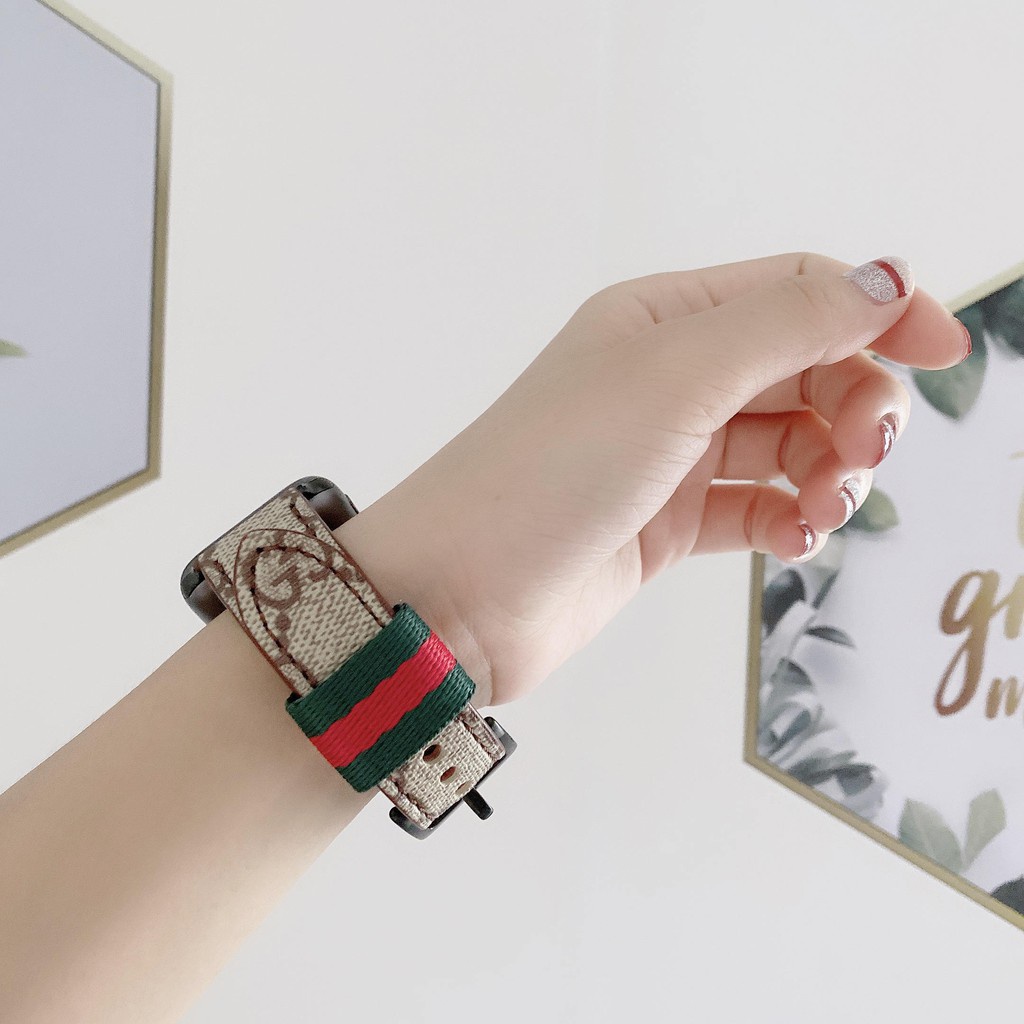 Dây Da Đồng Hồ Apple Watch Iwatch 38mm / 40mm / 42mm 44mm T500 W26 U78 Với 7 Màu Lựa Chọn