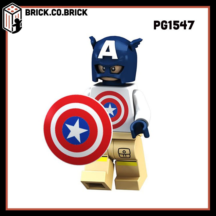 POGO 8126 (CÓ SẴN)- Đồ chơi lắp ráp minifigures và lego phiên bản siêu anh hùng super heroes Marvels DC