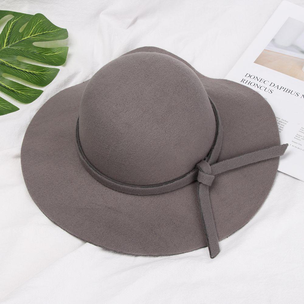 Nón Rộng Vành Phối Nơ Ruy Băng Thời Trang Mùa Hè Dành Cho Nữ LAYOR1