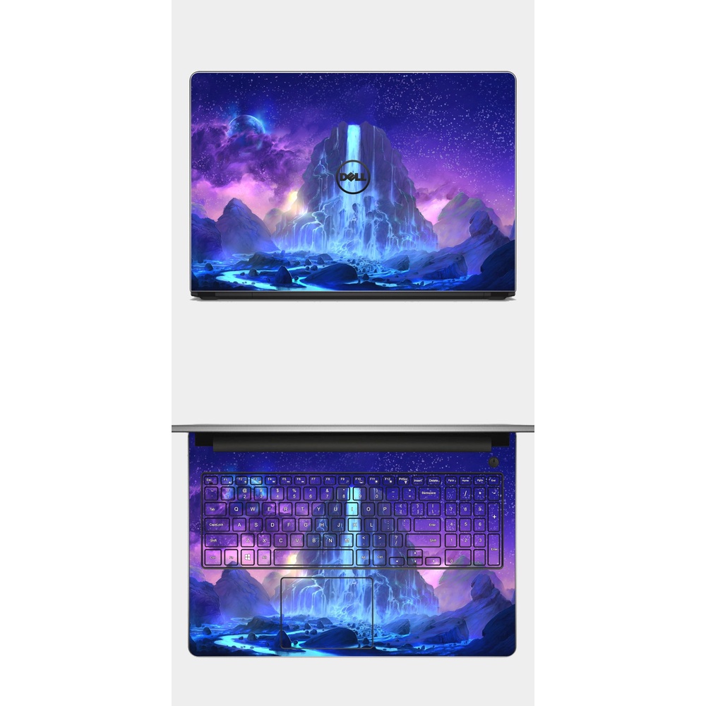 Skin 3D nam tính cho Dell Asus Hp lenovo Acer Thinkpad Msi in hình theo yêu cầu miếng dán laptop máy tính