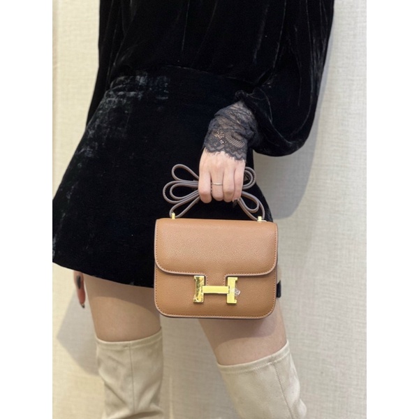 Túi H khoá vàng size23