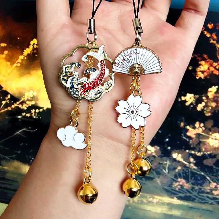 Mobile Móc Điện Thoại Hình Cá Koi Phong Cách Trung Hoa Cổ Điển