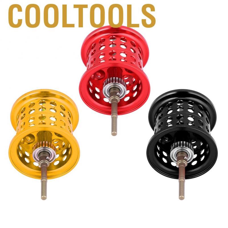 Cooltools Aluminum Fishing Round Bearing Reel Spool for PMAX3/BMAX3/SMAX3 Casting Reels