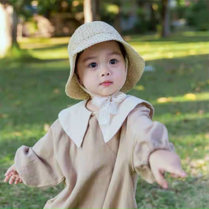Mũ cói cho bé Jasmine Baby