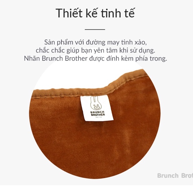 Túi đựng máy tính bảng ipad 11inch Bread Brunch Brother bằng vải phong cách Hàn Quốc chống sốc - FUNSHOP - Cobi Home