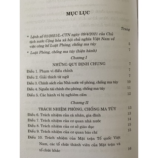 Sách-Luật Phòng, Chống Ma Túy (Hiện Hành)