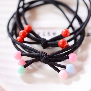 Dây buộc tóc hạt cherry dễ thương