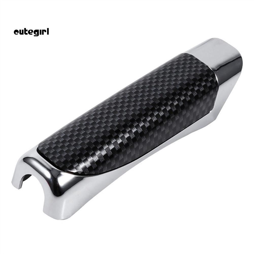 Miếng bọc bảo vệ phanh tay bằng sợi Carbon cao cấp cho xe ô tô tiện lợi