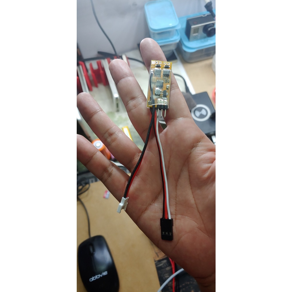 Esc điều tốc chổi than sử dụng rx sbus, hỗ trợ motor 615, 8520 , 1020, n20 n50