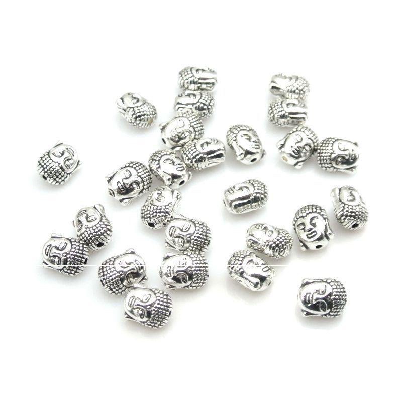 Charm bạc thái Mặt Phật Bạc mix vòng - Charm bạc 925