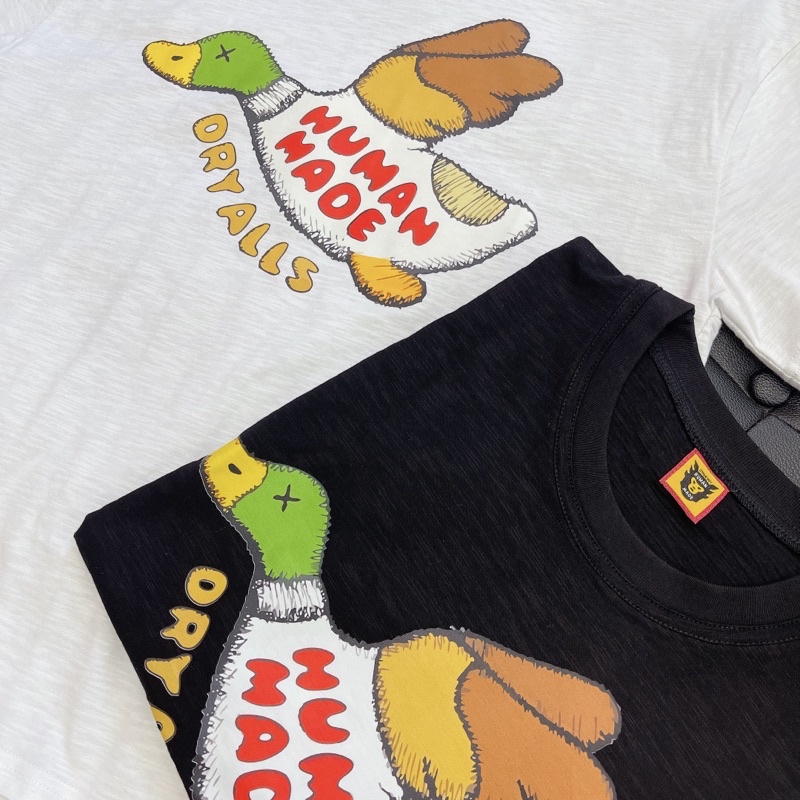 ⚡️[Mirror Quality] - Áo Tee Human Made x Kaws T-Shirt Logo 02, Áo thun Human Made Kaws cotton