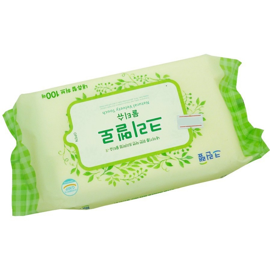 Khăn giấy ướt cao cấp Natural Herb 100 tờ