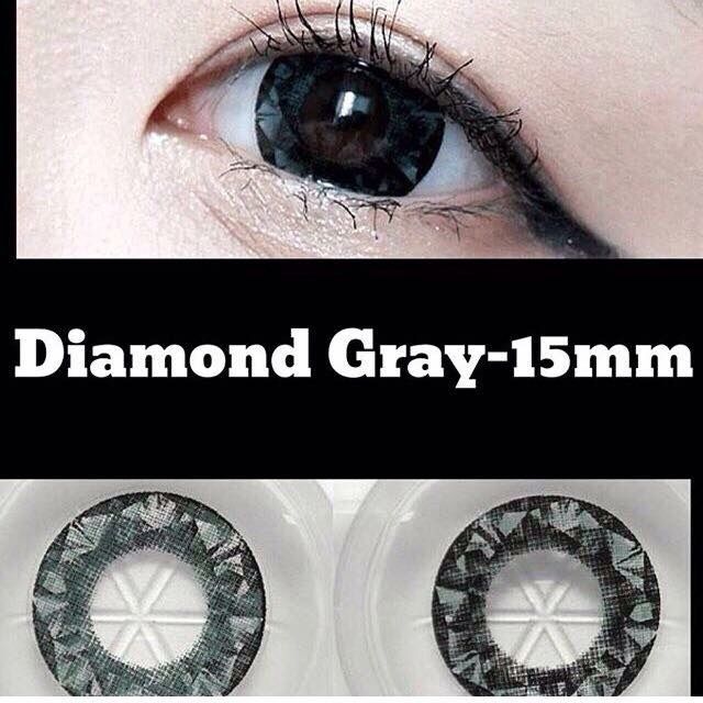 Lens diamond gray | giãn tròng