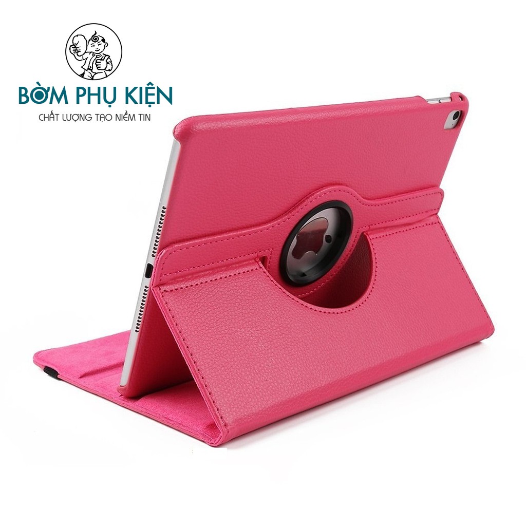 Vỏ iPad,  Bao da iPad New 2017/iPad Air/iPad Air 2/iPad Mini123/iPad Mini4/iPad 234 xoay 360 độ (đỏ) | BigBuy360 - bigbuy360.vn
