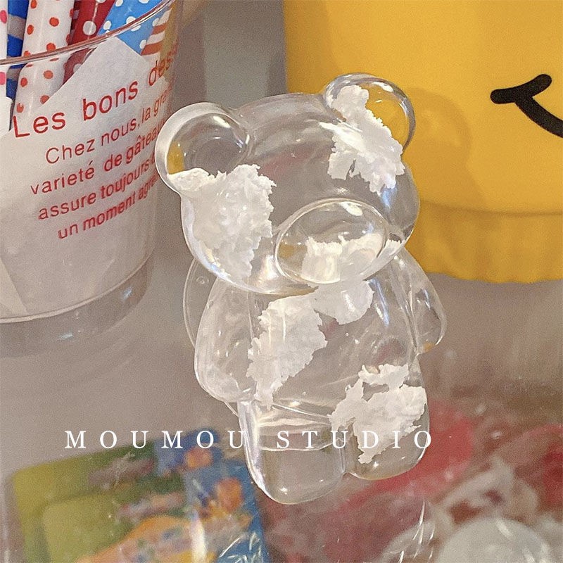 Giá Đỡ Điện Thoại Trong Suốt Hình Gấu