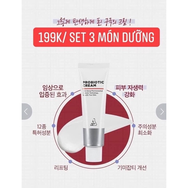 Set dưỡng da 3 món Ildong