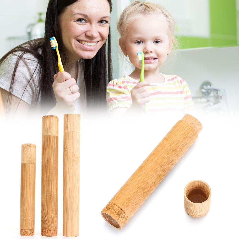 Hộp Gỗ Đựng Bàn Chải Đánh Răng Thời Trang Dành Cho Người Lớn