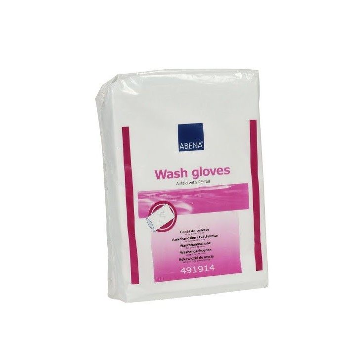 Găng lau Abena Wash gloves  - Nhập khẩu Đan Mạch